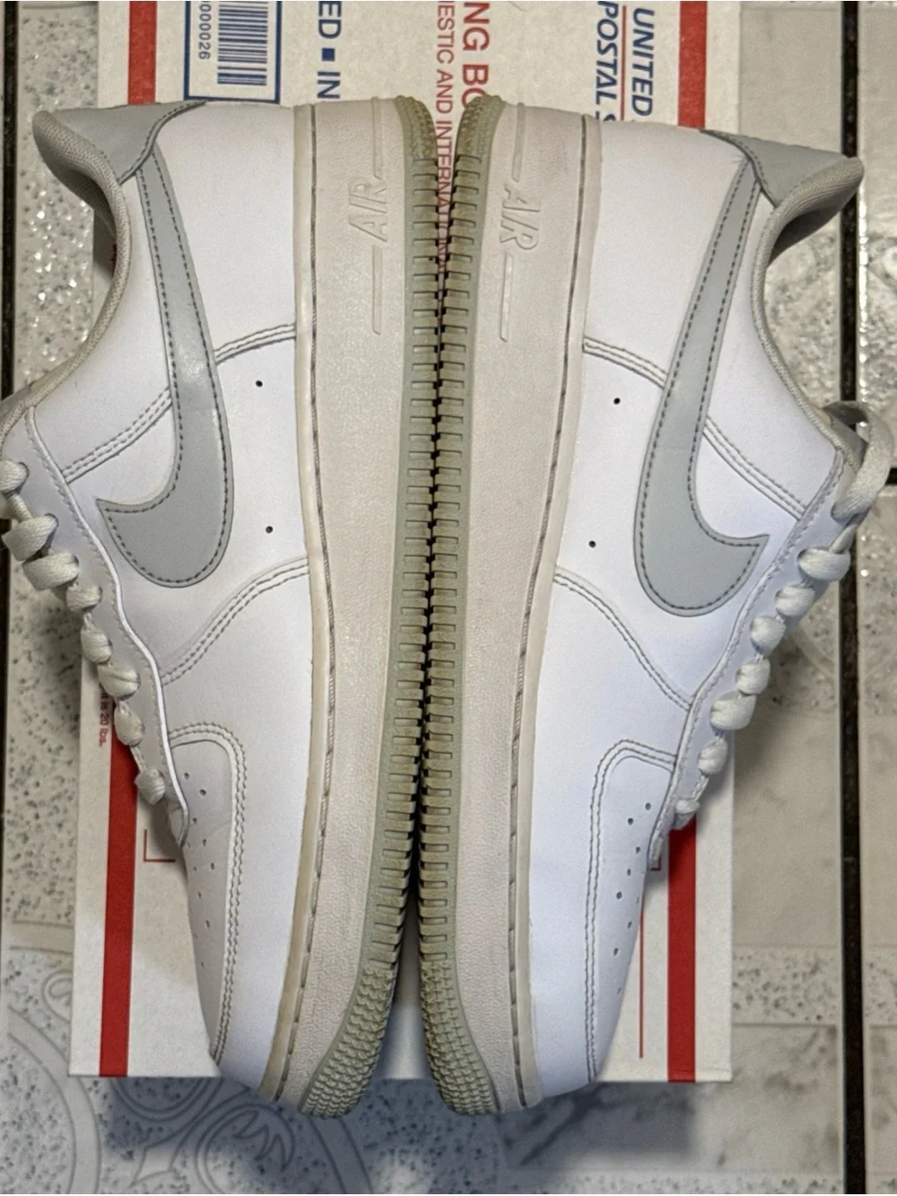 Nike Air Force 1 Low ‘07 White Pure Platinum Men’s Size 8 / W 9.5 DC2911-100